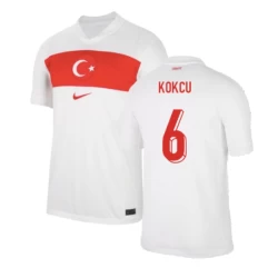 Kokcu #6 Turkije Voetbalshirt EK 2024 Thuistenue Heren