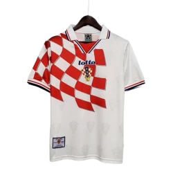 Kroatië Retro Shirt 1998 Thuis Heren