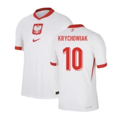 Krychowiak #10 Polen Voetbalshirt EK 2024 Thuistenue Heren