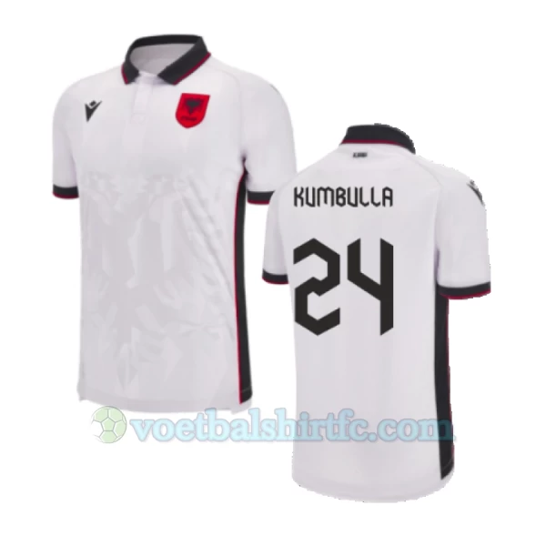 Kumbulla #24 Albanië Voetbalshirt EK 2024 Uittenue Heren