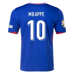Kylian Mbappé #10 Frankrijk Voetbalshirt EK 2024 Thuistenue Heren