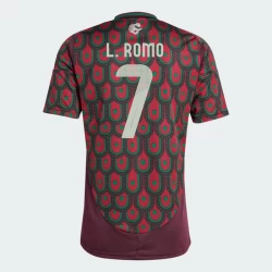 L. Romo #7 Mexico Voetbalshirt Copa America 2024 Thuistenue Heren