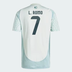 L. Romo #7 Mexico Voetbalshirt Copa America 2024 Uittenue Heren