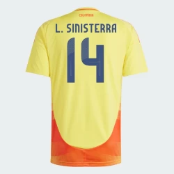 L. Sinisterra #14 Colombia Voetbalshirt Copa America 2024 Thuistenue Heren