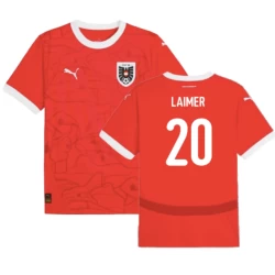 Laimer #20 Oostenrijk Voetbalshirt EK 2024 Thuistenue Heren