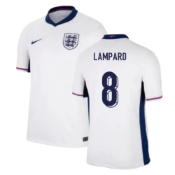 Lampard #8 Engeland Voetbalshirt EK 2024 Thuistenue Heren