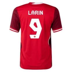 Larin #9 Canada Voetbalshirt Copa America 2024 Thuistenue Heren