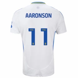 Leeds United Aaronson #11 Voetbalshirt 2024-25 Thuistenue Heren