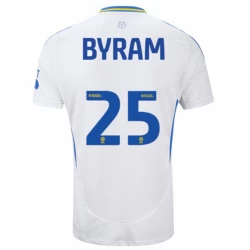 Leeds United Byram #25 Voetbalshirt 2024-25 Thuistenue Heren