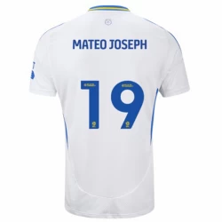 Leeds United Mateo Joseph #19 Voetbalshirt 2024-25 Thuistenue Heren