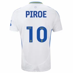 Leeds United Piroe #10 Voetbalshirt 2024-25 Thuistenue Heren