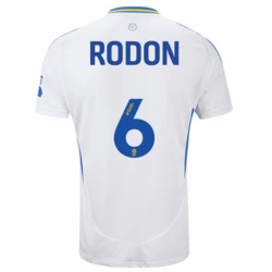 Leeds United Rodon #6 Voetbalshirt 2024-25 Thuistenue Heren