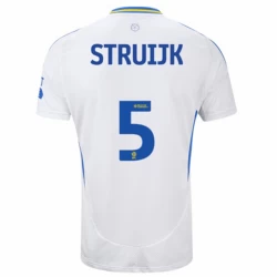 Leeds United Struijk #5 Voetbalshirt 2024-25 Thuistenue Heren