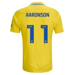 Leeds United Voetbalshirt 2024-25 Aaronson #11 Uittenue Heren