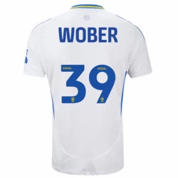 Leeds United Wober #39 Voetbalshirt 2024-25 Thuistenue Heren