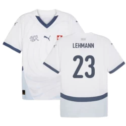 Lehmann #23 Zwitserland Voetbalshirt EK 2024 Uittenue Heren