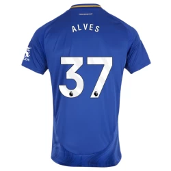 Leicester City Alves #37 Voetbalshirt 2024-25 Thuistenue Heren