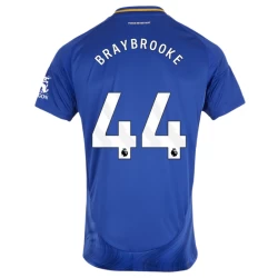 Leicester City Braybrooke #44 Voetbalshirt 2024-25 Thuistenue Heren