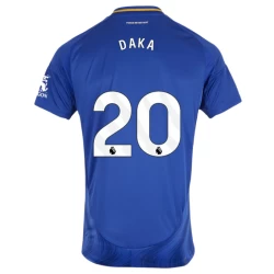 Leicester City Daka #20 Voetbalshirt 2024-25 Thuistenue Heren