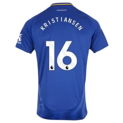 Leicester City Kristiansen #16 Voetbalshirt 2024-25 Thuistenue Heren