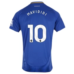 Leicester City Mavididi #10 Voetbalshirt 2024-25 Thuistenue Heren