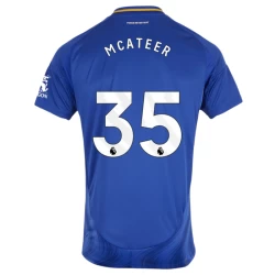 Leicester City Mcateer #35 Voetbalshirt 2024-25 Thuistenue Heren