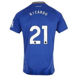 Leicester City Ricardo #21 Voetbalshirt 2024-25 Thuistenue Heren