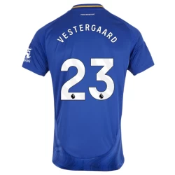 Leicester City Vestergaard #23 Voetbalshirt 2024-25 Thuistenue Heren