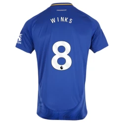 Leicester City Winks #8 Voetbalshirt 2024-25 Thuistenue Heren