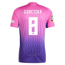 Leon Goretzka #8 Duitsland Voetbalshirt EK 2024 Uittenue Heren