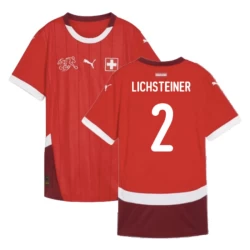 Lichsteiner #2 Zwitserland Voetbalshirt EK 2024 Thuistenue Heren