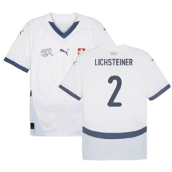 Lichsteiner #2 Zwitserland Voetbalshirt EK 2024 Uittenue Heren