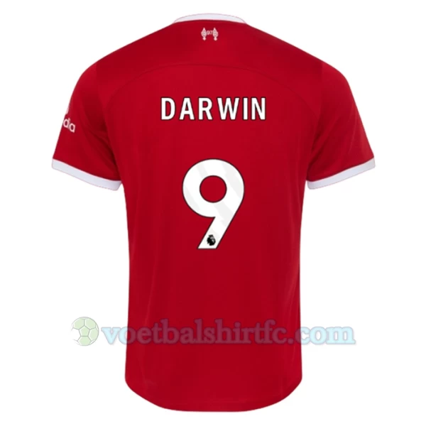 Liverpool FC Darwin #9 Voetbalshirt 2023-24 Thuistenue Heren