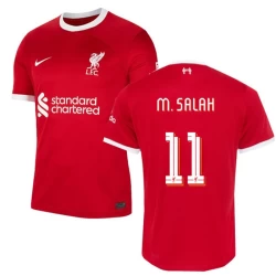 Liverpool FC Mohamed Salah #11 Voetbalshirt 2023-24 UCL Thuistenue Heren