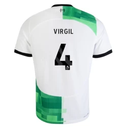 Liverpool FC Voetbalshirt 2023-24 Virgil van Dijk #4 Uittenue Heren