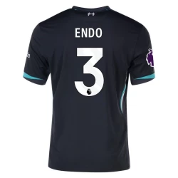 Liverpool FC Voetbalshirt 2024-25 Endo #3 Uittenue Heren