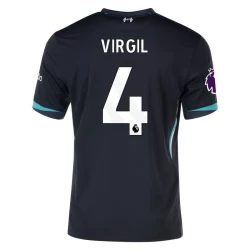 Liverpool FC Voetbalshirt 2024-25 Virgil van Dijk #4 Uittenue Heren