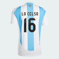 Lo Celso #16 Argentinië Voetbalshirt Copa America 2024 Thuistenue Heren