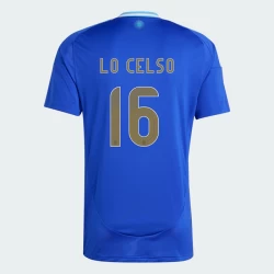 Lo Celso #16 Argentinië Voetbalshirt Copa America 2024 Uittenue Heren