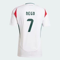 Loic Nego #7 Hongarije Voetbalshirt EK 2024 Uittenue Heren