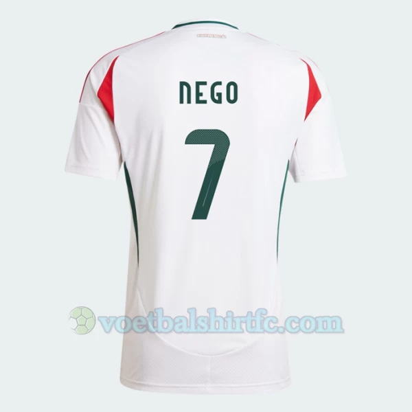 Loic Nego #7 Hongarije Voetbalshirt EK 2024 Uittenue Heren