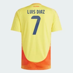 Luis Diaz #7 Colombia Voetbalshirt Copa America 2024 Thuistenue Heren