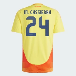 M. Cassierra #24 Colombia Voetbalshirt Copa America 2024 Thuistenue Heren