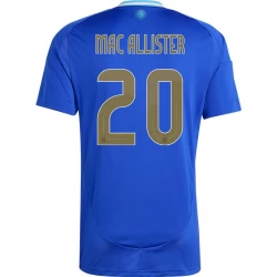 Mac Allister #20 Argentinië Voetbalshirt Copa America 2024 Uittenue Heren