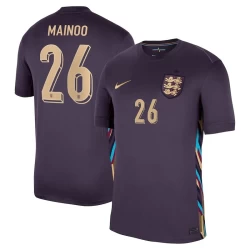 Mainoo #26 Engeland Voetbalshirt EK 2024 Uittenue Heren