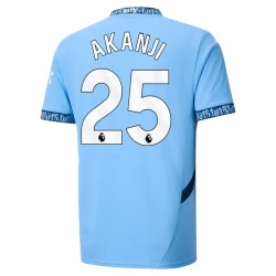 Manchester City Akanji #25 Voetbalshirt 2024-25 Thuistenue Heren