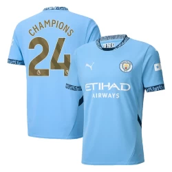 Manchester City Champions #24 Voetbalshirt 2024-25 Thuistenue Heren