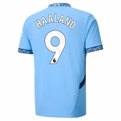 Manchester City Erling Haaland #9 Voetbalshirt 2024-25 Thuistenue Heren