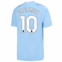 Manchester City Jack Grealish #10 Voetbalshirt 2023-24 Thuistenue Heren