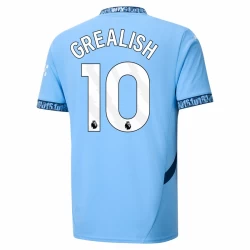 Manchester City Jack Grealish #10 Voetbalshirt 2024-25 Thuistenue Heren